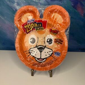 Sealed Zoo Pals Plates Vintage 2006 Zoopals 20 Pack Disposable Picnic Dip Animal